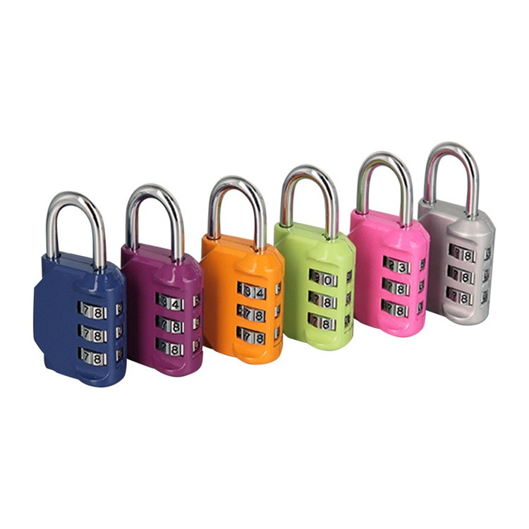 Padlock For Gym Locker Factory 3 Digit Combination Lock Padlock Password Lock