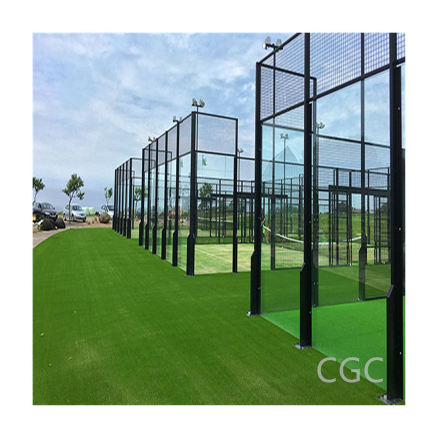 New Design Outdoor Professional Portable Super Panoramic Padel Tennis Court