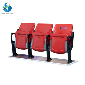 Hot Sale Folding Seating Chairs Plastic Seats for School Stadium