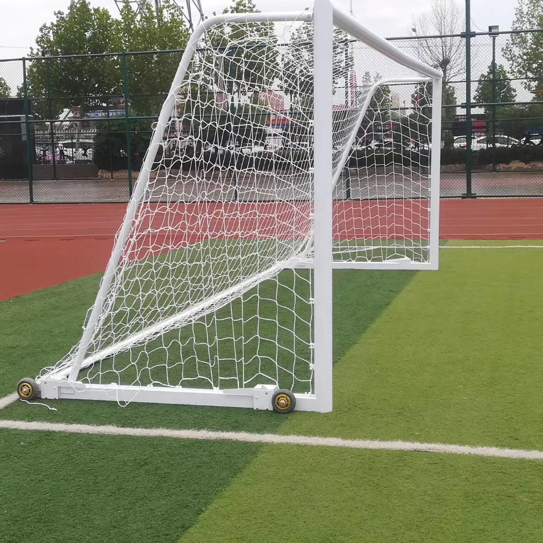 High Quality Soccer Goal 11vs11 Player Side Sport Football Goals Net Aluminum Alloy