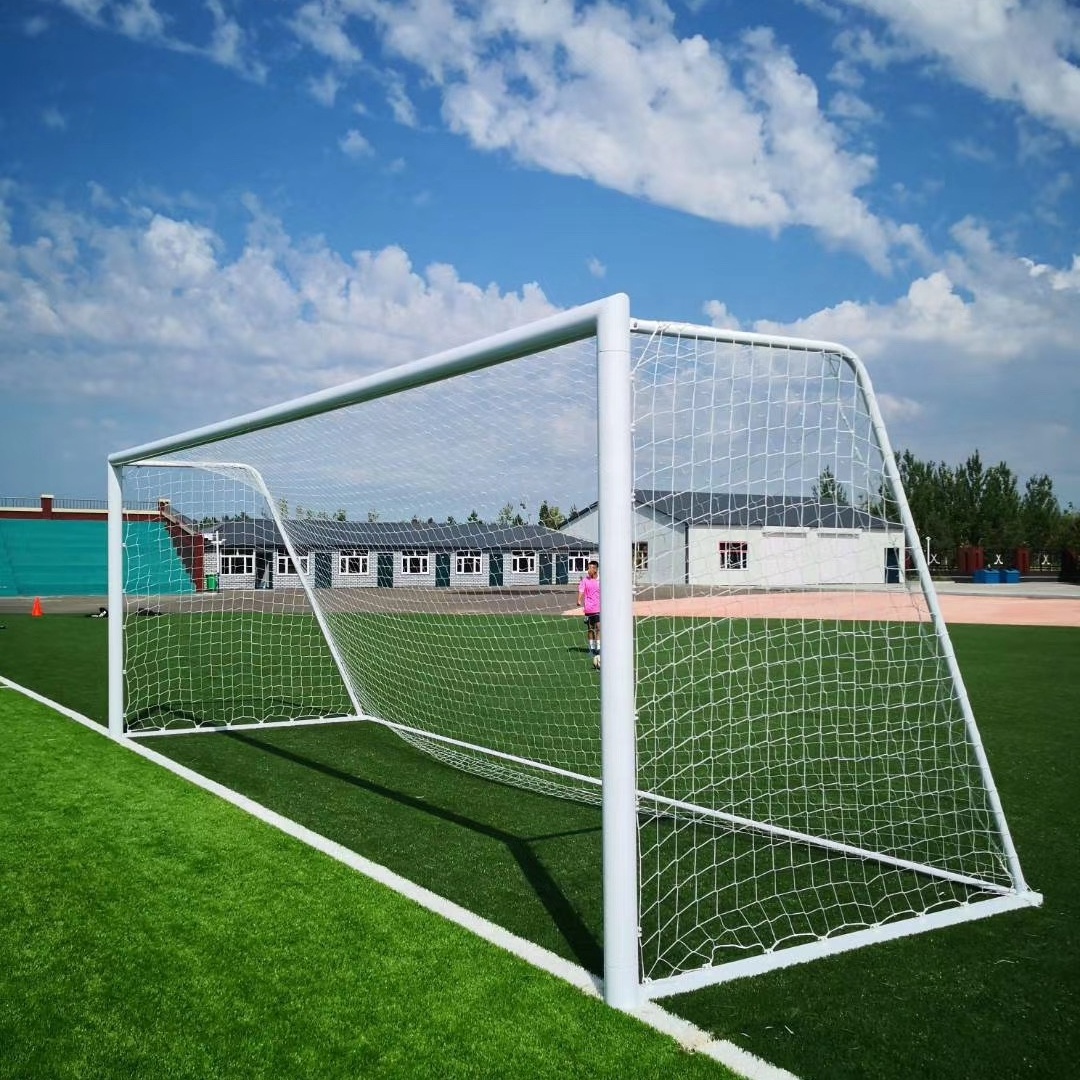 High Quality Soccer Goal 11vs11 Player Side Sport Football Goals Net Aluminum Alloy