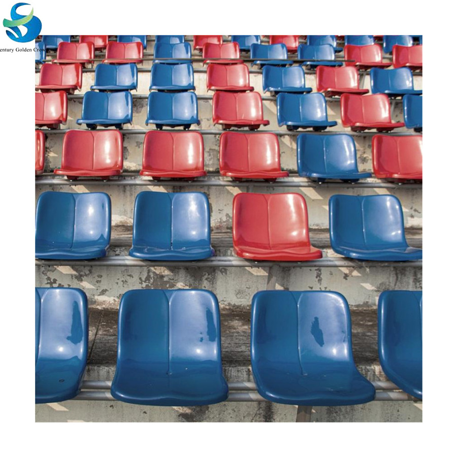 Professional Durable Stadium Seats HDPE Plastic Grandstand Football Bleacher Stadium Seats