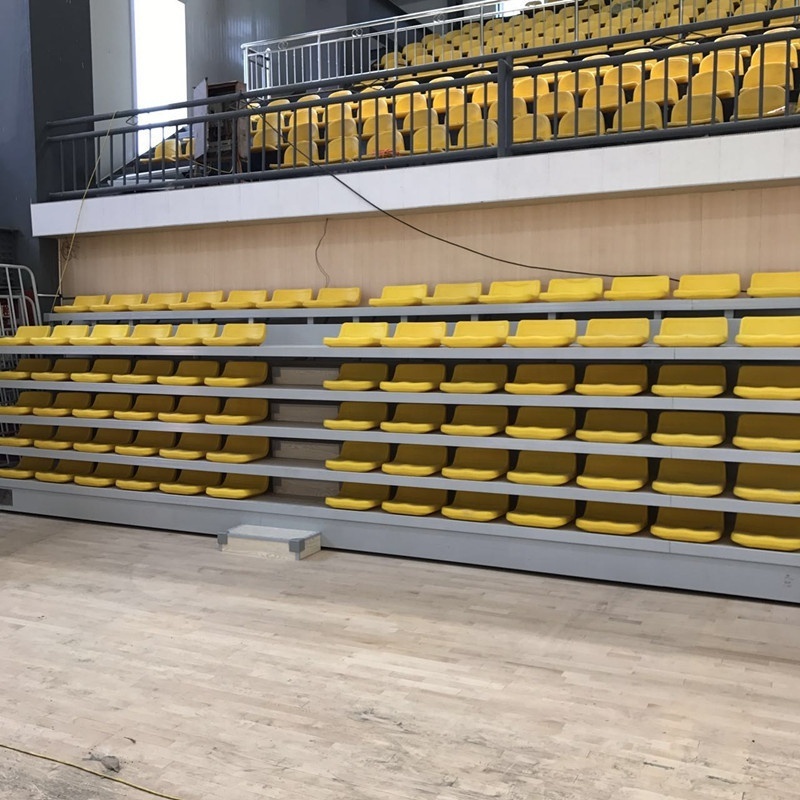 Row Height Retractable Bleacher Seating