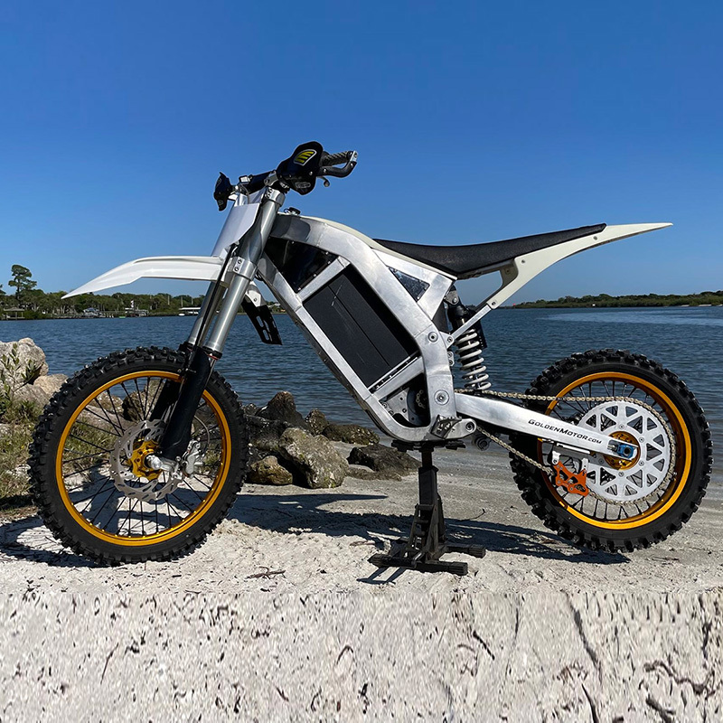 72V 10KW Electric Dirt Bike 120km/h Top Speed and 100km Range for Adults Two-Wheel Motorcycle with electric motorcycle meter