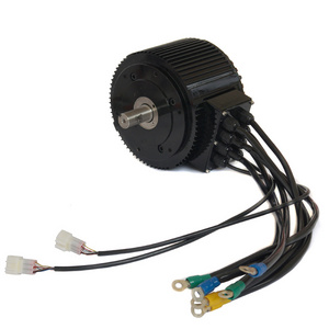 Promotion! 48V 72V 96V 10KW BLDC Electric motorcycle motor electric car conversion kit from Golden Motor