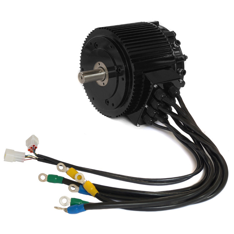 Promotion! 48V 72V 96V 10KW BLDC Electric motorcycle motor electric car conversion kit from Golden Motor