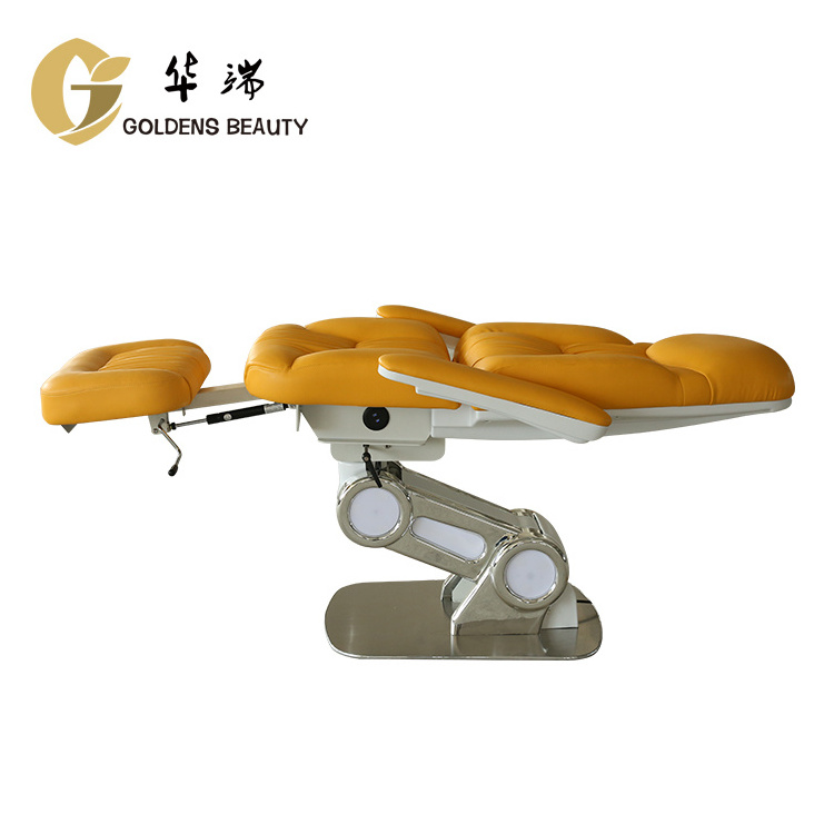 3-Motor Powered Aesthetic Chair For Beauty Treatment Spa Salon Treatment Beds