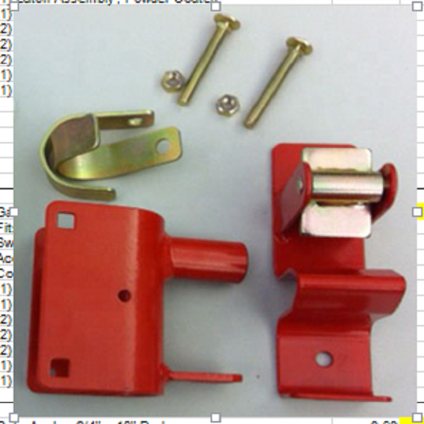 One Way Lockable Farm Gate Latch For Chain Link Fence