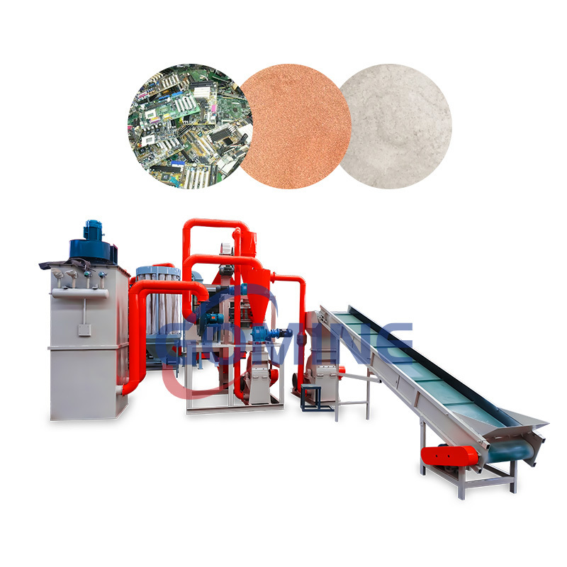 Used Pcb Circuit Boards Recovery Plant/ Pcb Recycling Machine Manufacturer