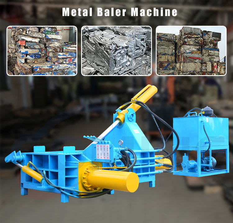 Hydraulic Compressing Scrap Metal Compactor 400t Metal Baler Press