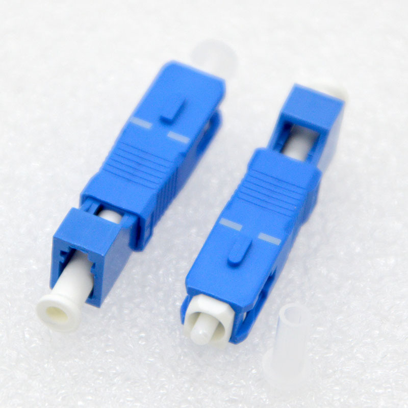 High Quality LC Female to SC Male Optical Fiber Adapter Low Price SM/ Multimode Flan Coupler for FTTH