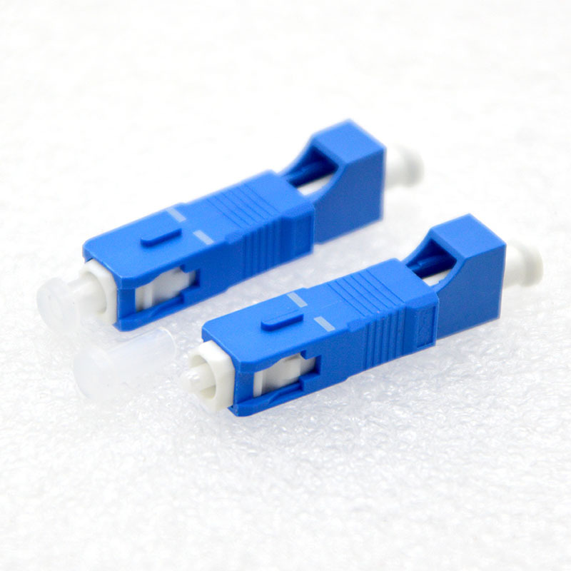 High Quality LC Female to SC Male Optical Fiber Adapter Low Price SM/ Multimode Flan Coupler for FTTH