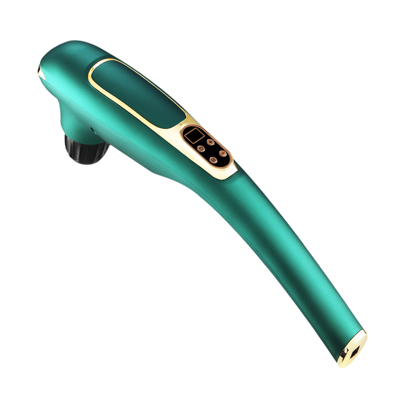 Rechargeable dolphin massage stick electric hammer vibration massage hammer hand held neck and back massager