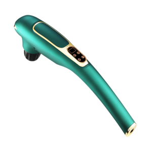 Rechargeable dolphin massage stick electric hammer vibration massage hammer hand held neck and back massager