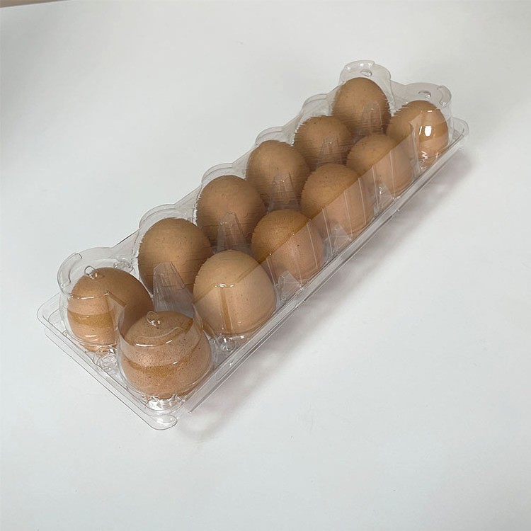 Egg Cartons for Chicken Eggs Tray Plastic Packaging Box Container Empty Egg Cartons for Sale