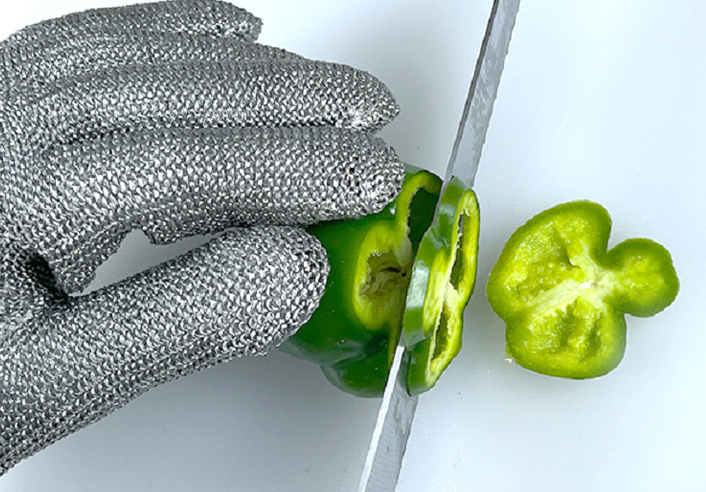 Level 5 Stainless Steel 316/304 Material Kitchen Anti Cut butcher steel Wire Gloves Metal Mesh Cut-protection safety Glo