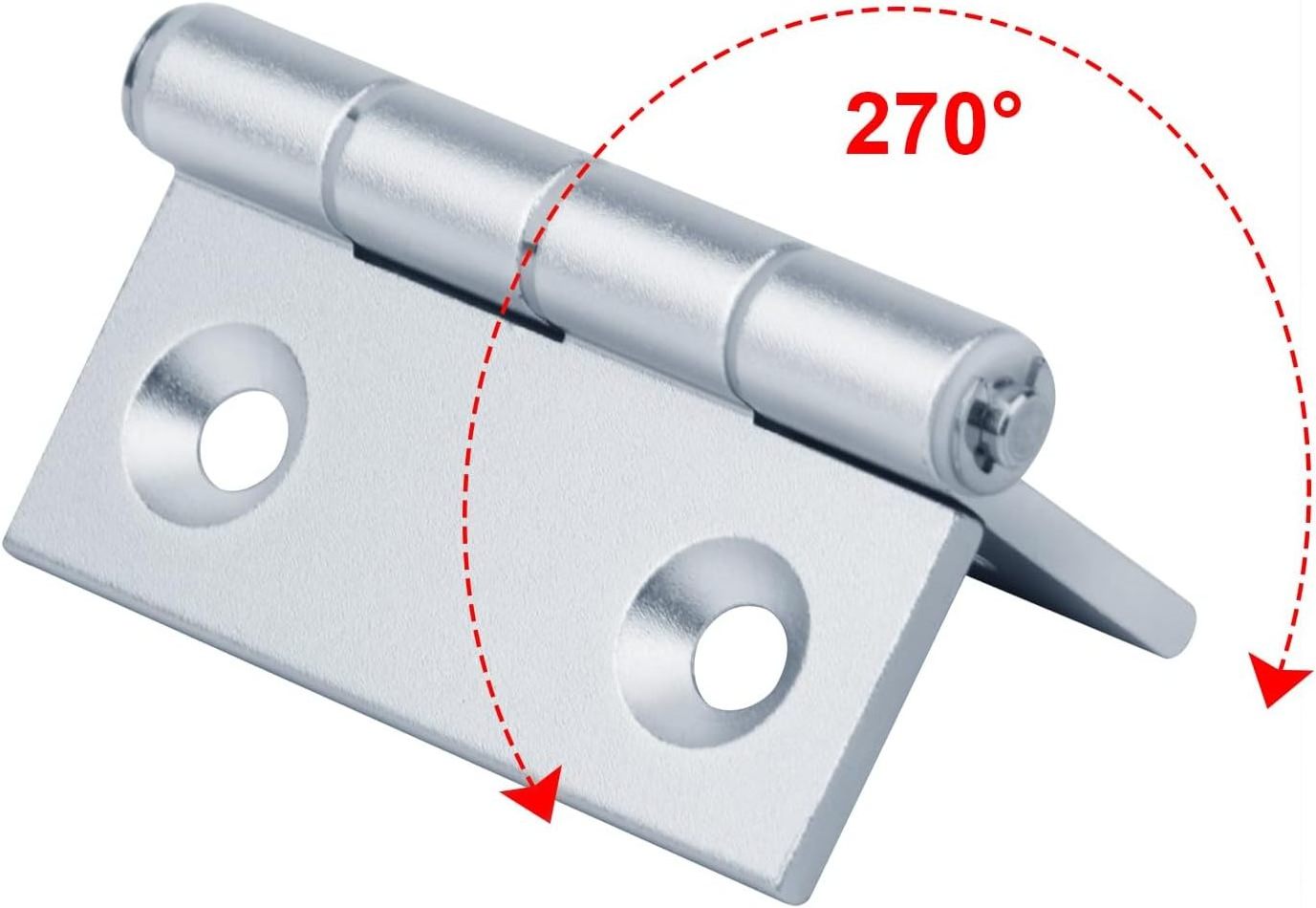 SYNRISE Aluminum Profile Countersunk Hinge Install Parts 6063 Zinc Alloy Hinges for Doors and Windows