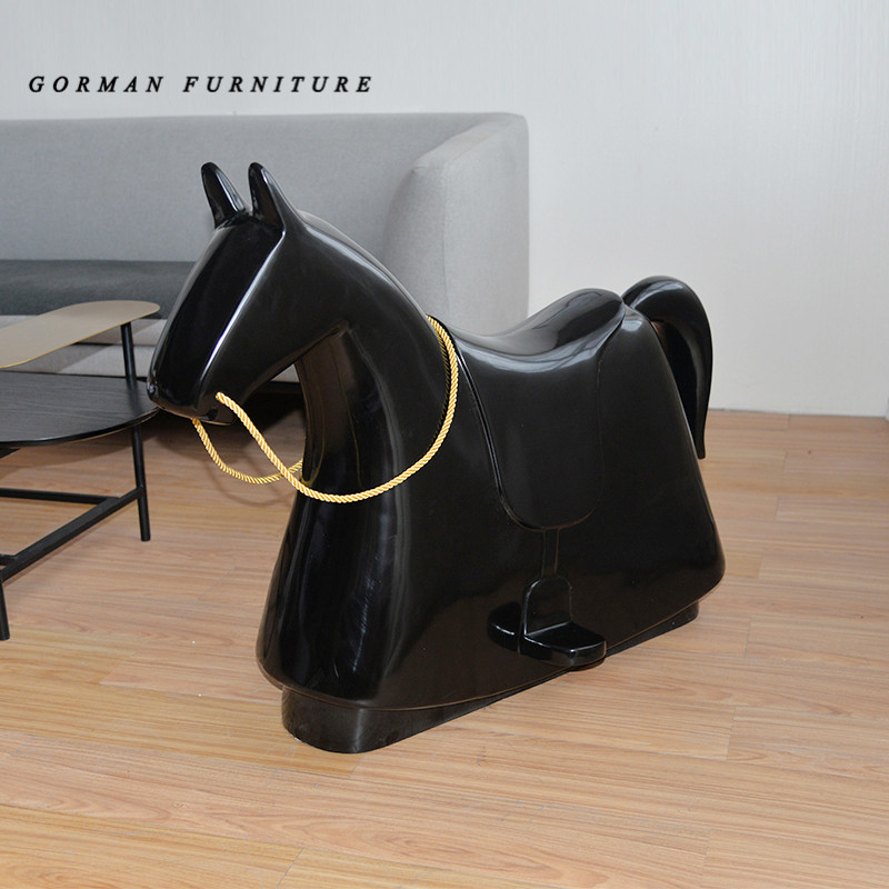 Gormann furniture  rocking pony  Knight Children Rocking Horse Toy animal shape chair, children's fun device