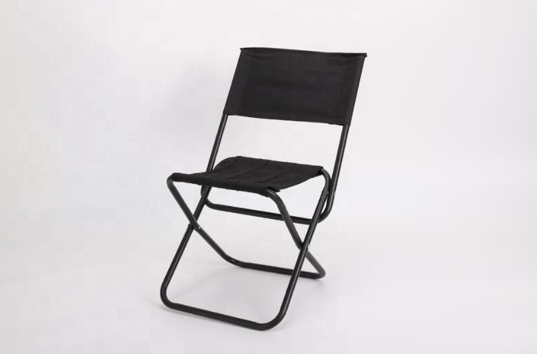 Modern Design Outdoor Portable Light Weight Mini Folding Chair Retractable Back Support Camping Stool