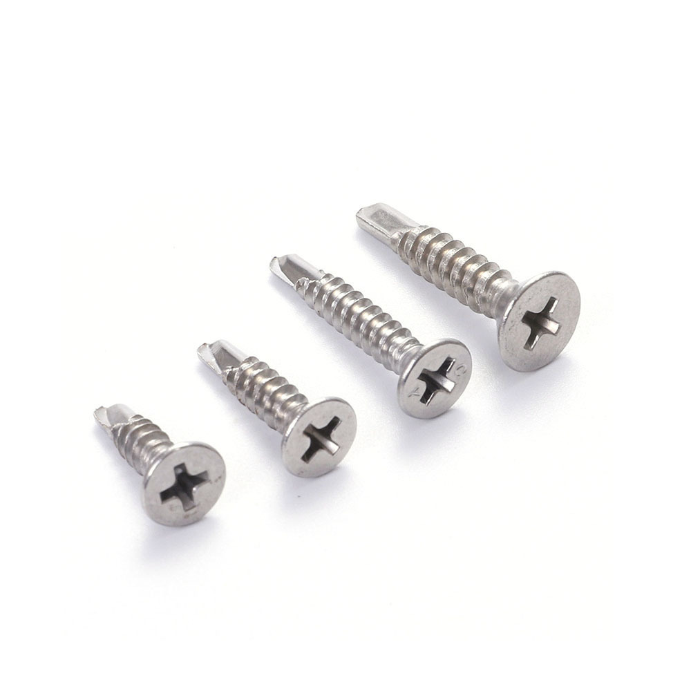 DIN7504 Screw Leading in Quality Stainless Steel Cross Recessed Countersunk Head Self Drilling Screw Din7504