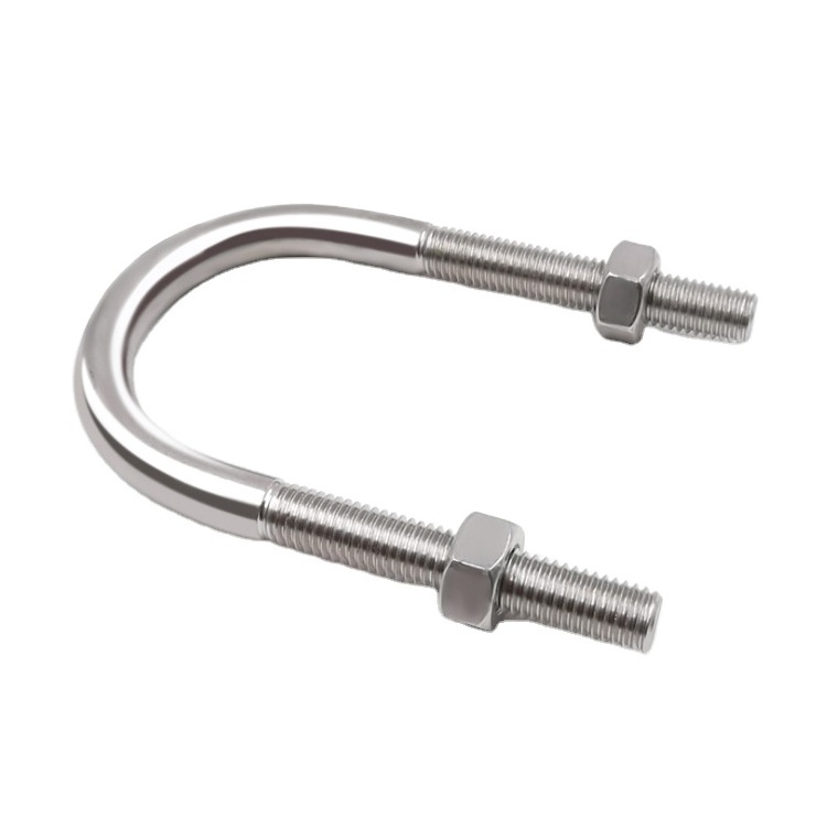 Stainless Steel U-Bolt Grade A2,A4 U Type Bolts With Nut And Washer DIN3570