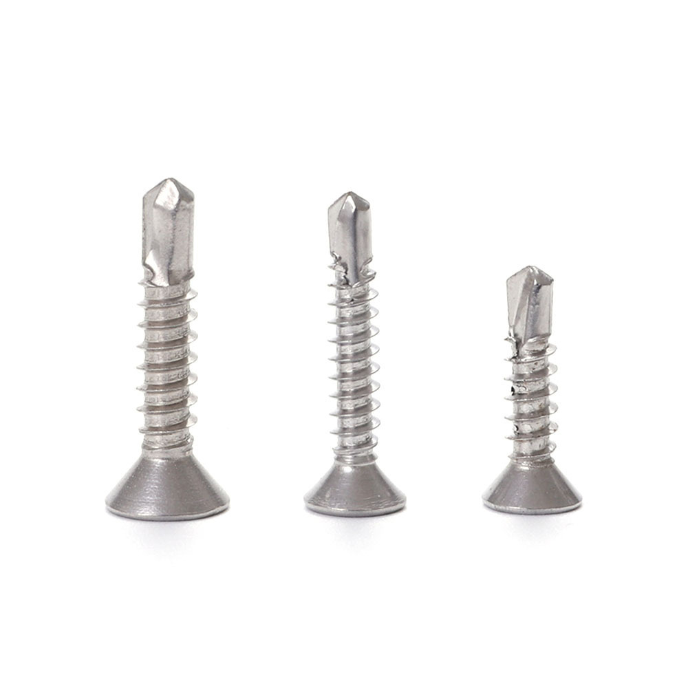 DIN7504 Screw Leading in Quality Stainless Steel Cross Recessed Countersunk Head Self Drilling Screw Din7504