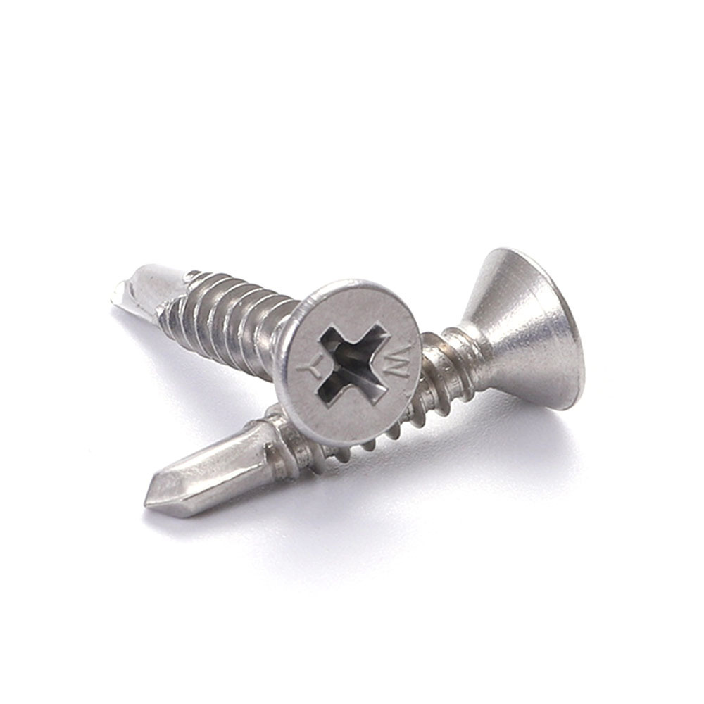 DIN7504 Screw Leading in Quality Stainless Steel Cross Recessed Countersunk Head Self Drilling Screw Din7504