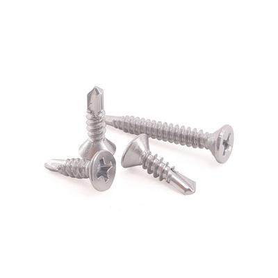 DIN7504 Screw Leading in Quality Stainless Steel Cross Recessed Countersunk Head Self Drilling Screw Din7504