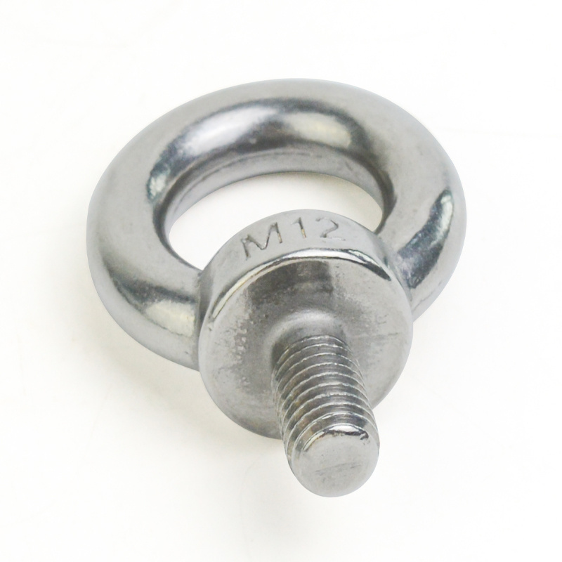 Goshen Stainless Steel SS316 A4-80 SS304 A2-70 M12 Eye Nut and Eye Bolt