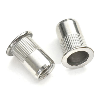 Customized Stainless Steel SS304 SS316 Flat Head CSK Head Rivet Nuts Threaded Rivet Nuts Pull Rivet Nuts