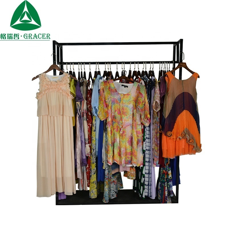 Hot sale second hand dress women wholesale used clothing in south korea