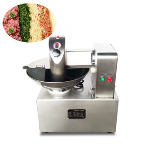 High Speed Meat Bowl Cutter/ Meat Chopper/ Meat Chopping Machine Ground Slicer Vegetable Meat Onion Chopper Grinder For Sale