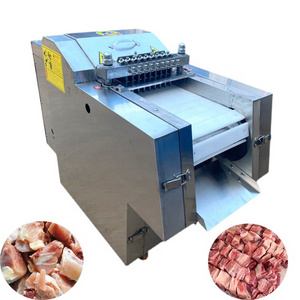 Good Quality Automatic Frozen Meat Block Cube Cutting Machine Meat Cutter Mini Meat and Bone Chicken Cutting Machine