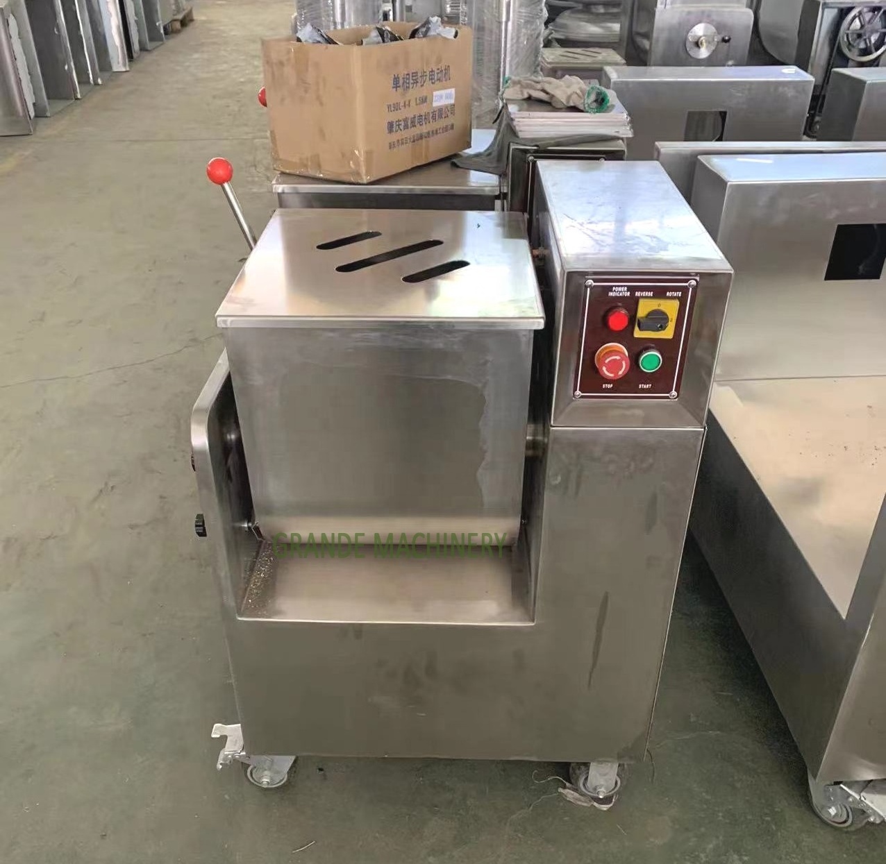 Commercial Electric Meat Mixing Machine / Sausage Mixer / Electric Meat Vegetable Meat Stuffing Fillings Blender Machine