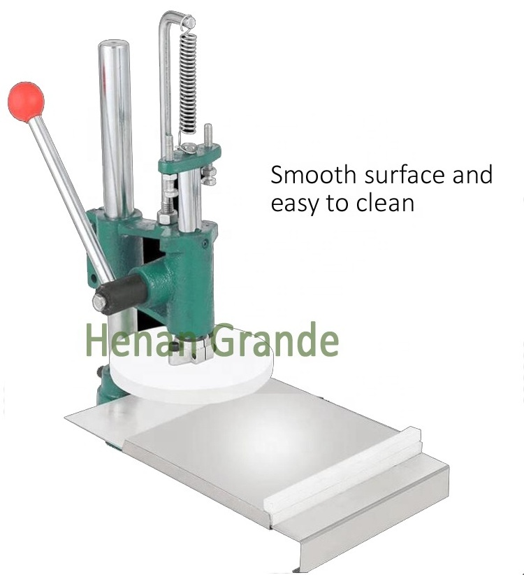 Commercial 12cm 16cm 20cm/22cm/24cm Pizza Dough Rolling Machine Hand Operate Manual Pizza Dough Making Press Machine