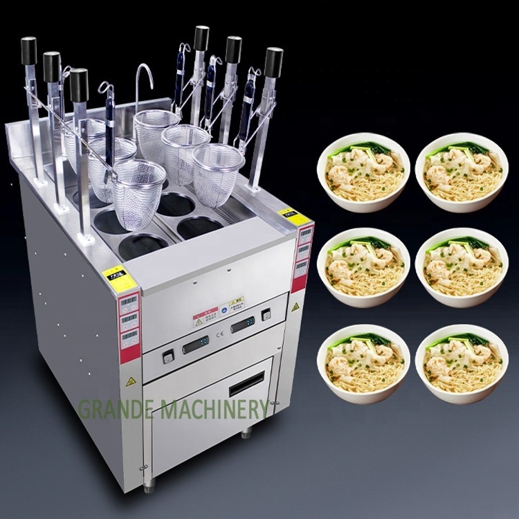 Auto Lift-up Electric Spaghetti/Ramen/Dumpling/ Pasta Cooker Boiler Commercial Noodle Cooking Machine Kitchen Equipment