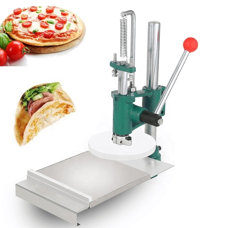 Commercial 12cm 16cm 20cm/22cm/24cm Pizza Dough Rolling Machine Hand Operate Manual Pizza Dough Making Press Machine