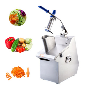 500KG/H Stainless Steel Vegetable Cube Cutter 9 in 1 Fruit And Vegetable Slicer Drum Vegetable Cutting Machine