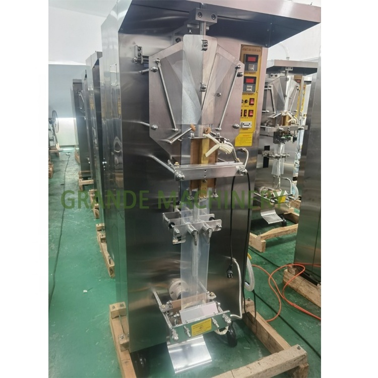 Hot Sale In Africa Automatic Plastic Pouch Bag Drinking Pure Sachet Pure Water Pouch Water Filling Making Packing Machine