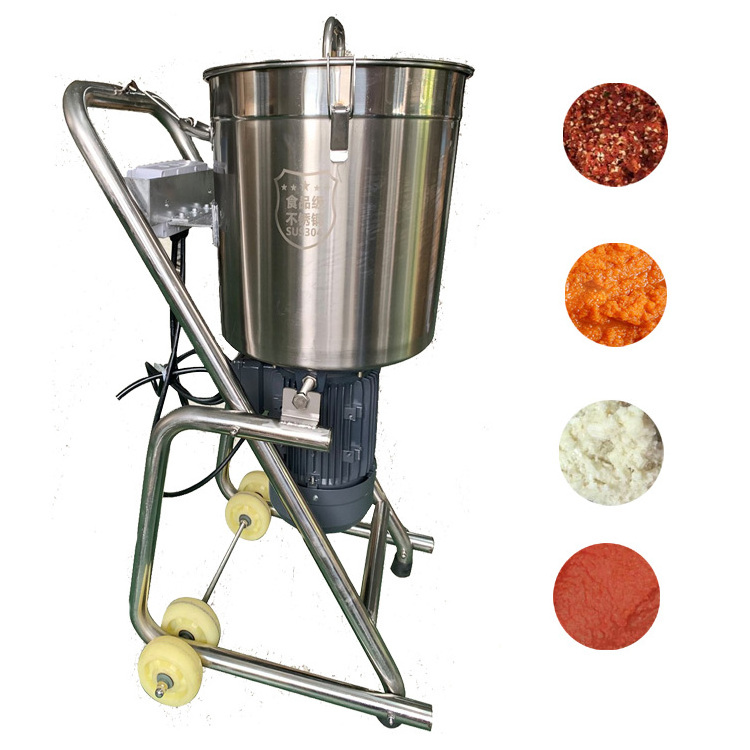 32L Mini Tomato Food Chilli Slap Chopper Food Processing Machine Grinding Chopper Food Meat Vegetable Garlic Chopper