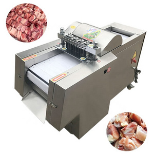 Whole Chicken Cutter Machine Meat Chopping Pork Beef Meat Cube Cutting Machine Slicer Meat Cutter For Restaurant