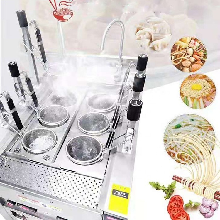 Auto Lift-up Electric Noodle Machine Pasta Cooker Noodle Boiler Commercial Noodle Cooking Machine Kitchen Equipment