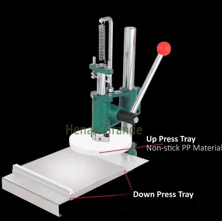 Commercial 12cm 16cm 20cm/22cm/24cm Pizza Dough Rolling Machine Hand Operate Manual Pizza Dough Making Press Machine