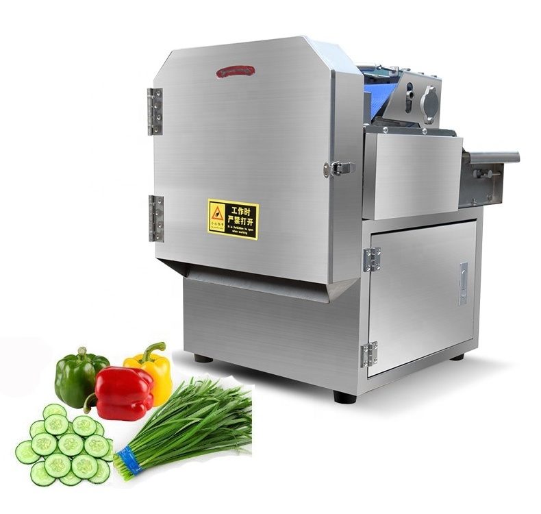 2022 Commercial Small Automatic Vegetable Cutting Machine Scallion|Chinese Chives|Celery|Cucumber|Long Bean|Pepper Chili Cutter