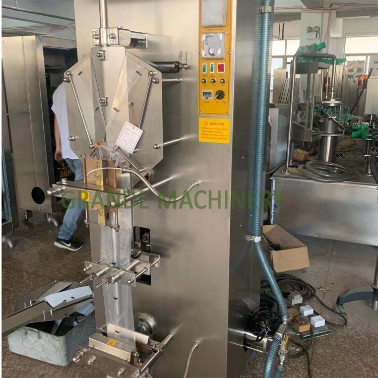 Hot Sale In Africa Automatic Plastic Pouch Bag Drinking Pure Sachet Pure Water Pouch Water Filling Making Packing Machine