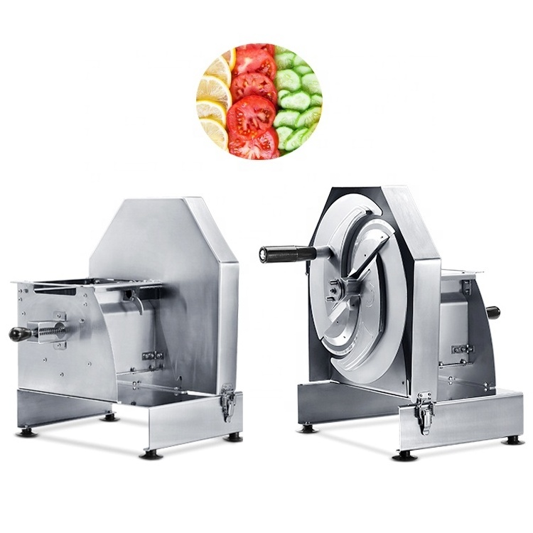 Small Commercial Stainless Steel Manual Semi Automatic Type Fruit and Vegetable Potato Carrot Apple Lemon Orange Cutting Slicer