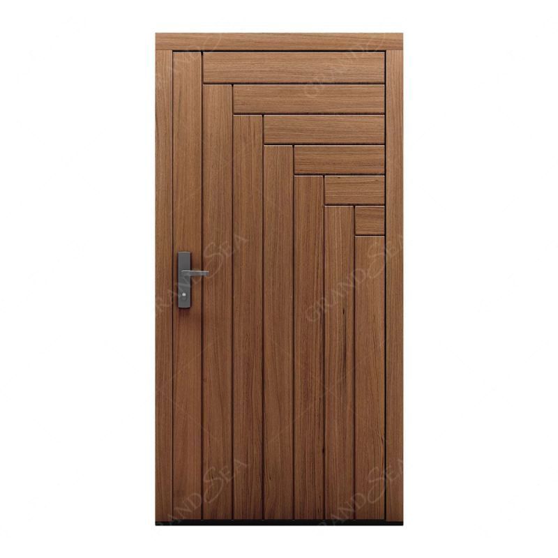 Security steel doors for houses pivot door main entrance for home front walnut exterior pivot doors