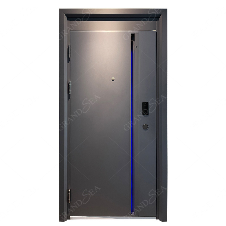 Jamaica Corrosion Resistant Anti-theft Cheap Exterior Security Steel Door Steel Door For Main Entrance