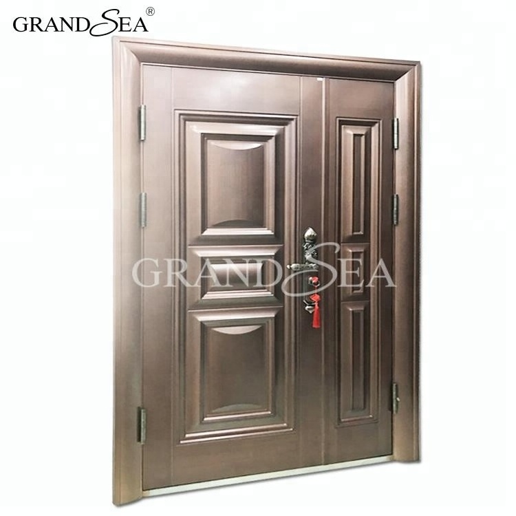 Cheap Algeria Home Mon Son One And Half Door Leaf Steel Door