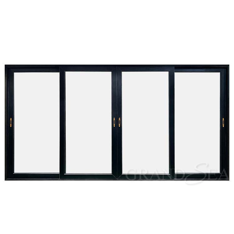 Professional manufacturer thermal break aluminum glass doors sliding door Philippines price house main door designs